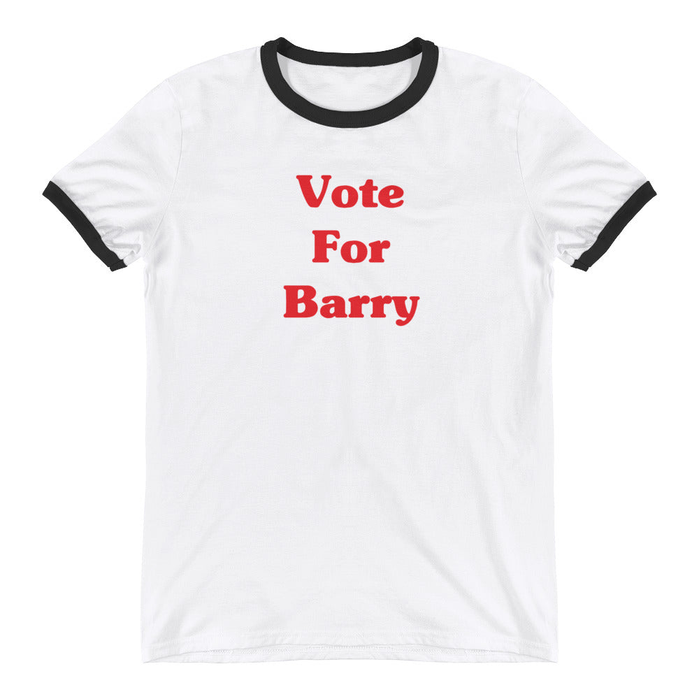 Vote For Barry Ringer T-Shirt - Chad Longworth Velo Shop