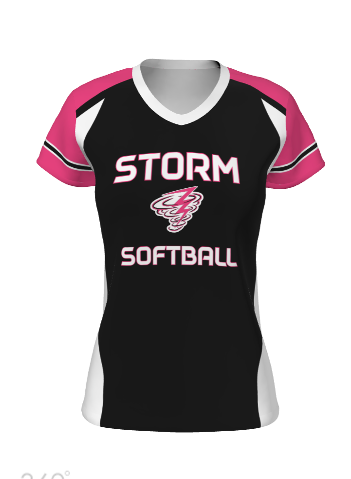 Red Storm Fall Breast Cancer Uniform TOP