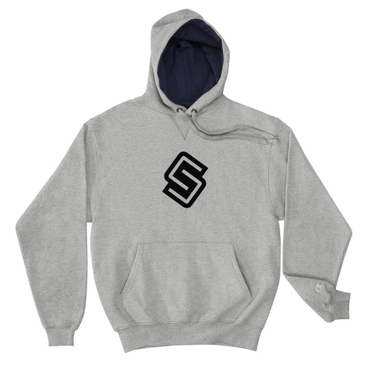 Spinner Premium Champion Hoodie - Heather Gray - Chad Longworth Velo Shop