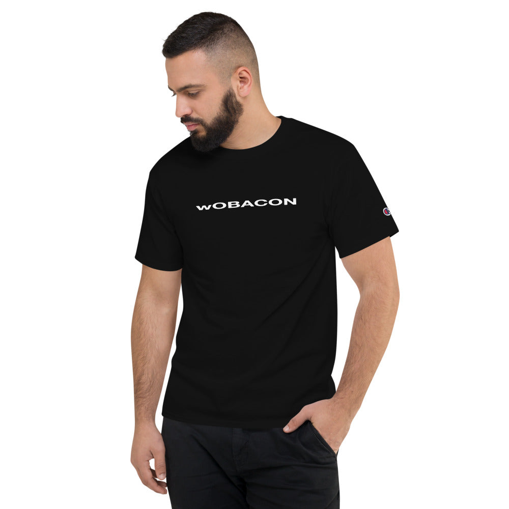 wOBACON Men's Champion T-Shirt - Chad Longworth Velo Shop