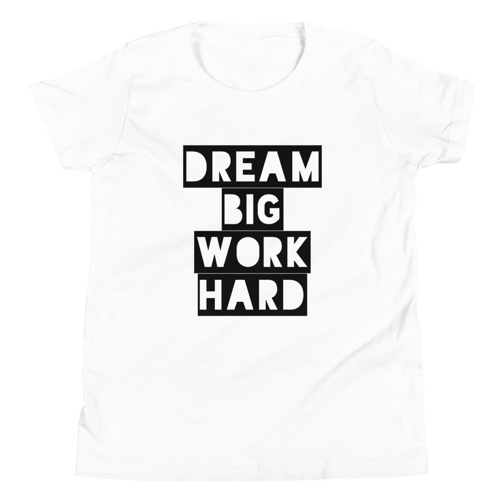 Work Hard Dream Big Youth Premium T - Chad Longworth Velo Shop