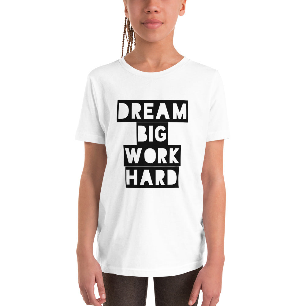 Work Hard Dream Big Youth Premium T - Chad Longworth Velo Shop